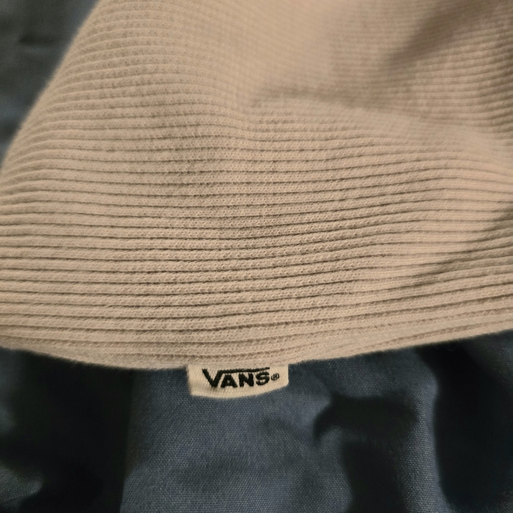 Vans Light Mauve Ribbed Crew Neck Tee - Picture 3 of 6